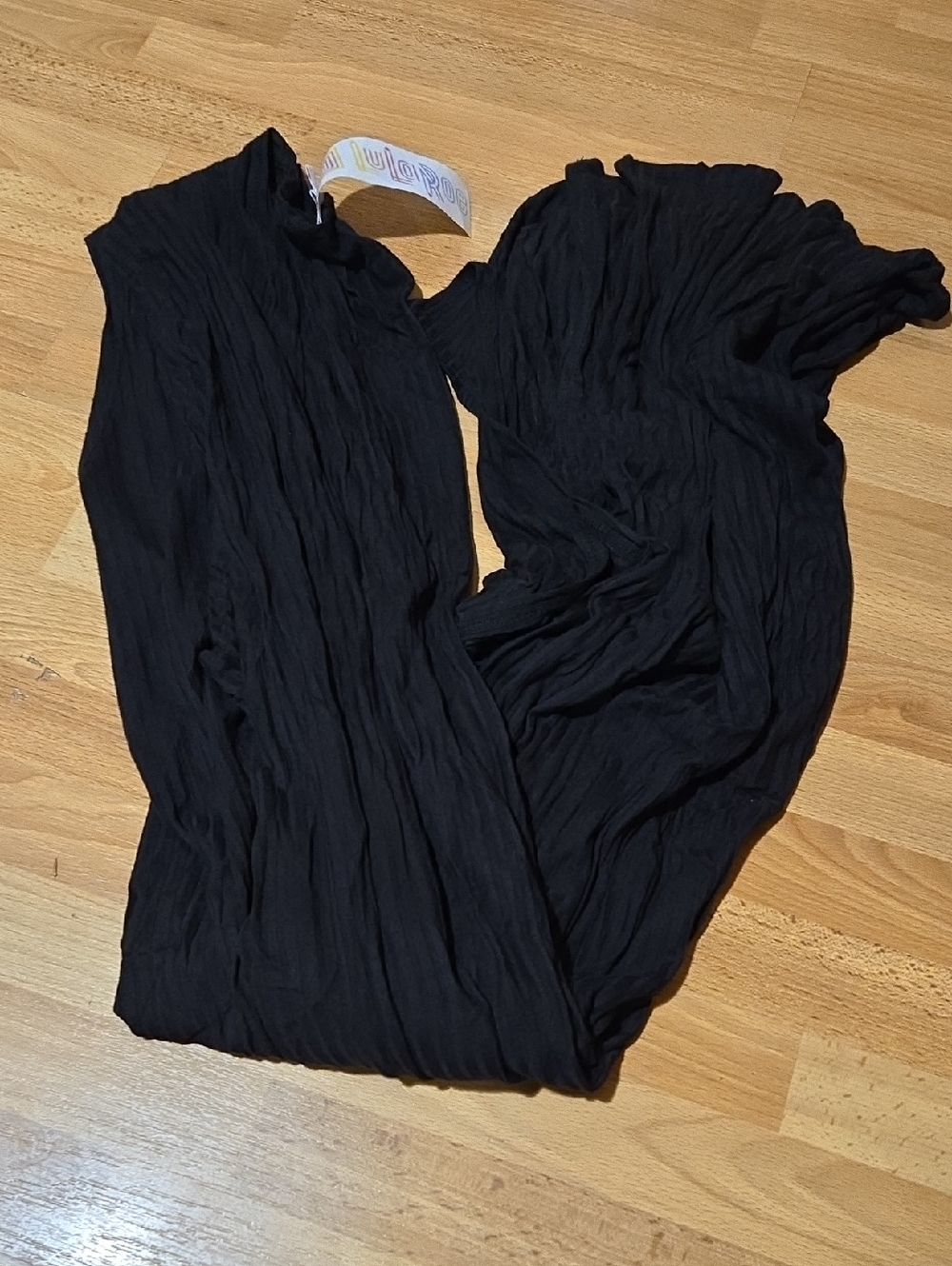 Black Short Sleeve Long Cardigan